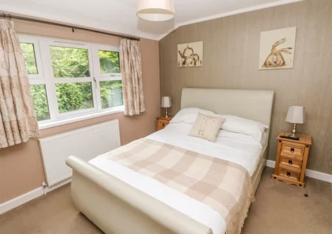 Bedroom #1 at 1 Hornbeam Lodge, Camp Hill