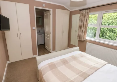 Bedroom #1 at 1 Hornbeam Lodge, Camp Hill