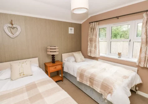 Bedroom #2 at 1 Hornbeam Lodge, Camp Hill