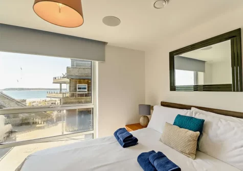 Bedroom #1 at 10 Waters Edge, Tenby