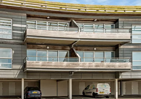 Outside 11 Waters Edge, Tenby