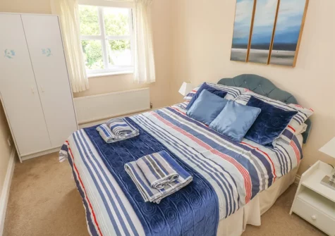 The bedroom #1 at 2 Primrose Cottage, Saundersfoot