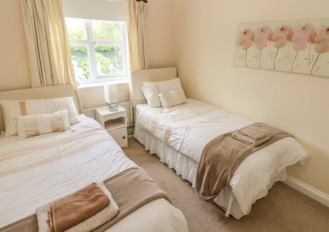The bedroom #3 at 2 Primrose Cottage, Saundersfoot