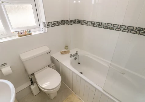 The bedroom #3 at 2 Primrose Cottage, Saundersfoot