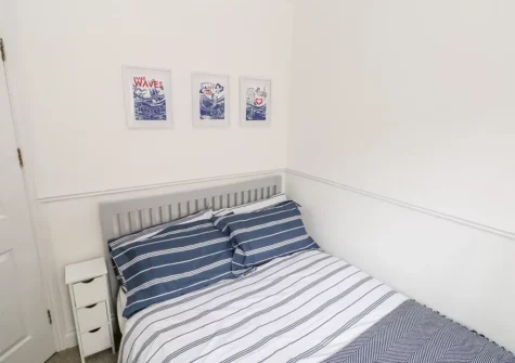 Bedroom #3 at 22 Giltar House, Tenby