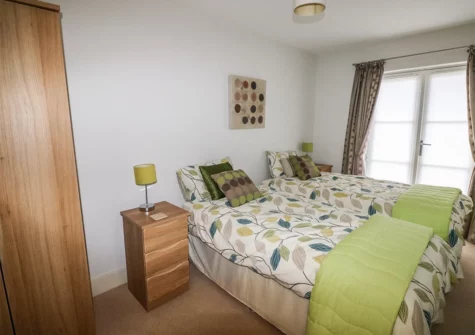 Bedroom #2 at 24 Rhodewood House, Saundersfoot