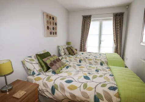 Bedroom #2 at 24 Rhodewood House, Saundersfoot