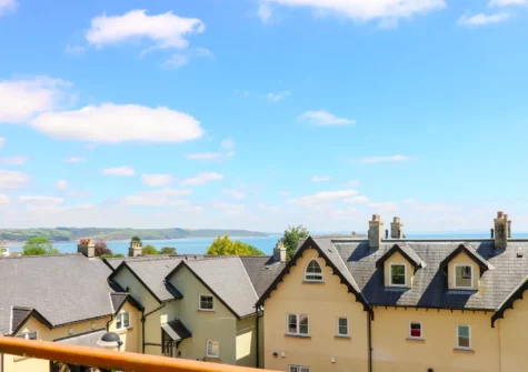 The view from the balcony at 24 Rhodewood House, Saundersfoot