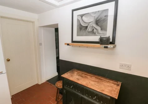 The kitchen at 3 Bridge Villas, Narberth