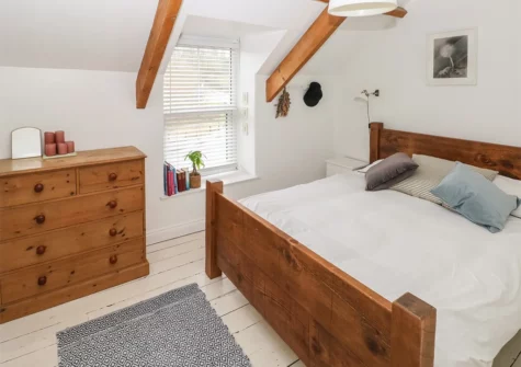 Bedroom #1 at 3 Bridge Villas, Narberth