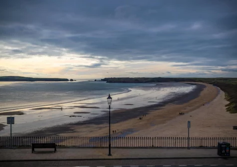 The view from 3 South Beach Court, Tenby