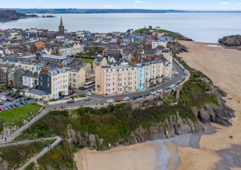 Outside 3 South Beach Court, Tenby