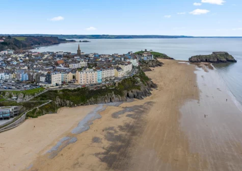 Outside 3 South Beach Court, Tenby