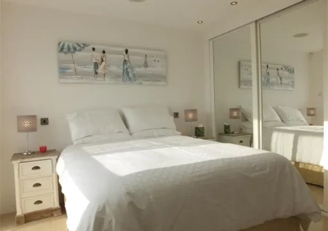 Bedroom #1 at 3 Waters Edge, Tenby