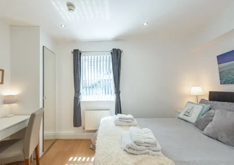 Bedroom #1 at 4 Goscar Court, Tenby