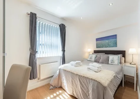 Bedroom #1 at 4 Goscar Court, Tenby