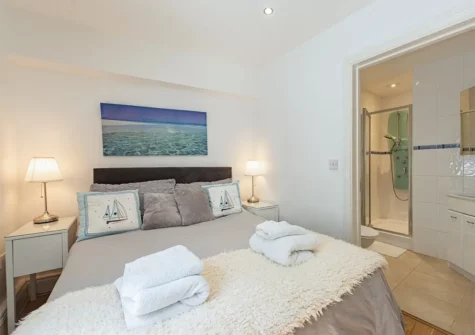 Bedroom #1 at 4 Goscar Court, Tenby