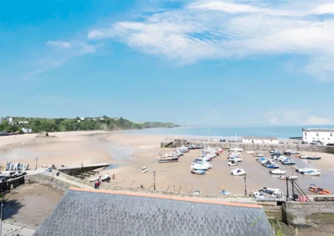 The view from at 4 Goscar Court, Tenby
