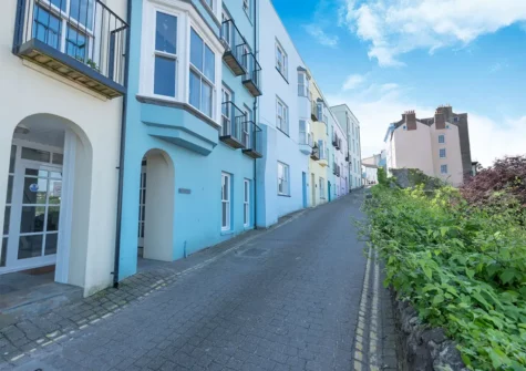 Outside 4 Goscar Court, Tenby