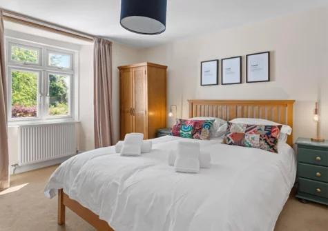 Bedroom #1 at 4 St Mary's House, Tenby