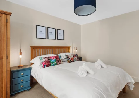 Bedroom #1 at 4 St Mary's House, Tenby