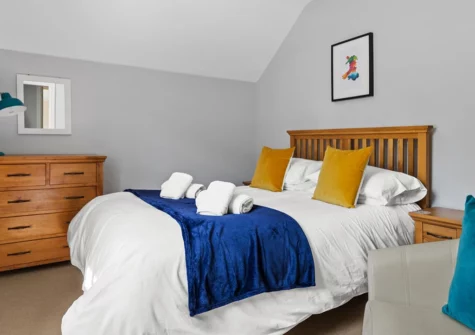 Bedroom #2 at 4 St Mary's House, Tenby