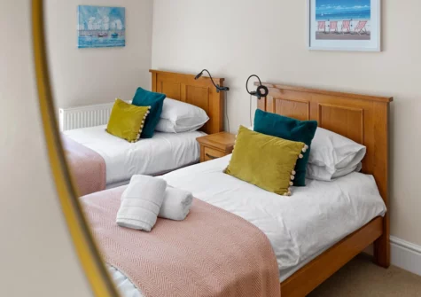 Bedroom #3 at 4 St Mary's House, Tenby