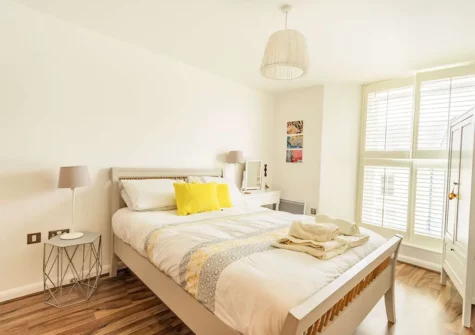 Bedroom #1 at 8 Glendower House, Tenby