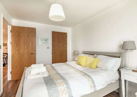 Bedroom #1 at 8 Glendower House, Tenby