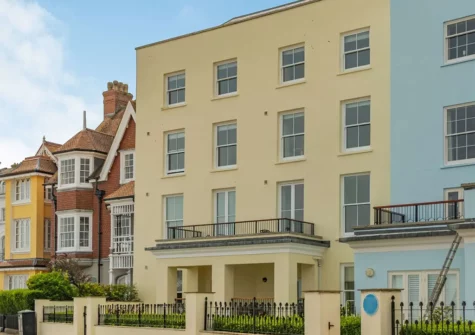 Outside 8 Glendower House, Tenby