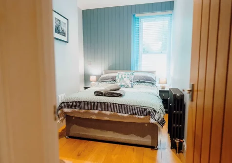 Bedroom #1 at Albert View 1, Tenby