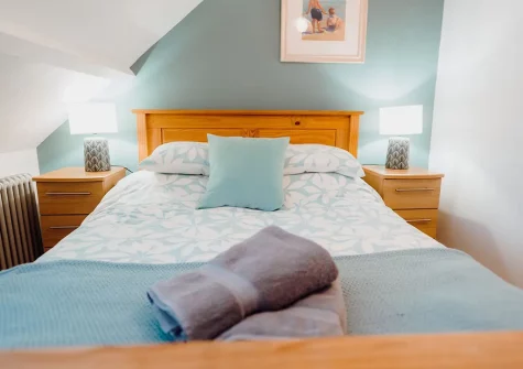 Bedroom #2 at Albert View 2, Tenby