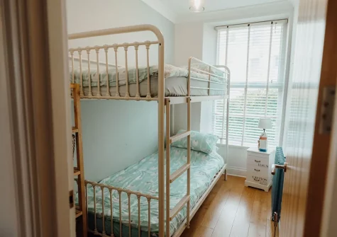 Bedroom #3 at Albert View 2, Tenby