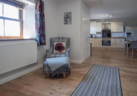 The living area at Anchor Well, Ludchurch