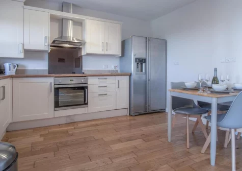 The kitchen & dining area at Anchor Well, Ludchurch