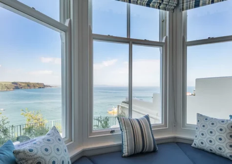 The view from the dining area at Apartment 3, Royal Victoria Court, Tenby