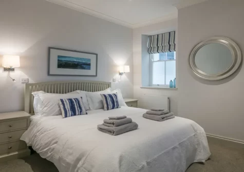 Bedroom #1 at Apartment 3, Royal Victoria Court, Tenby