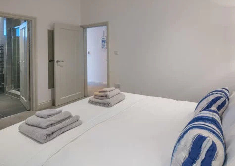 Bedroom #1 at Apartment 3, Royal Victoria Court, Tenby