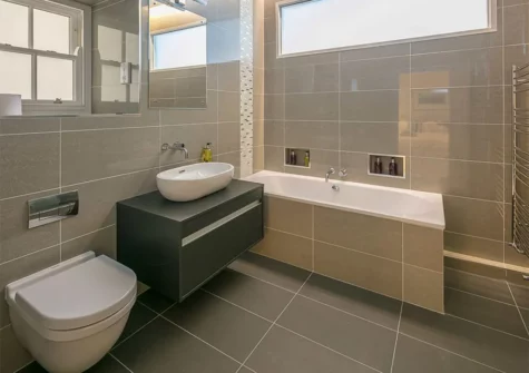 Bedroom #1 en-suite at Apartment 3, Royal Victoria Court, Tenby