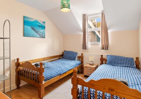 Bedroom #3 at Arcadia House, Tenby