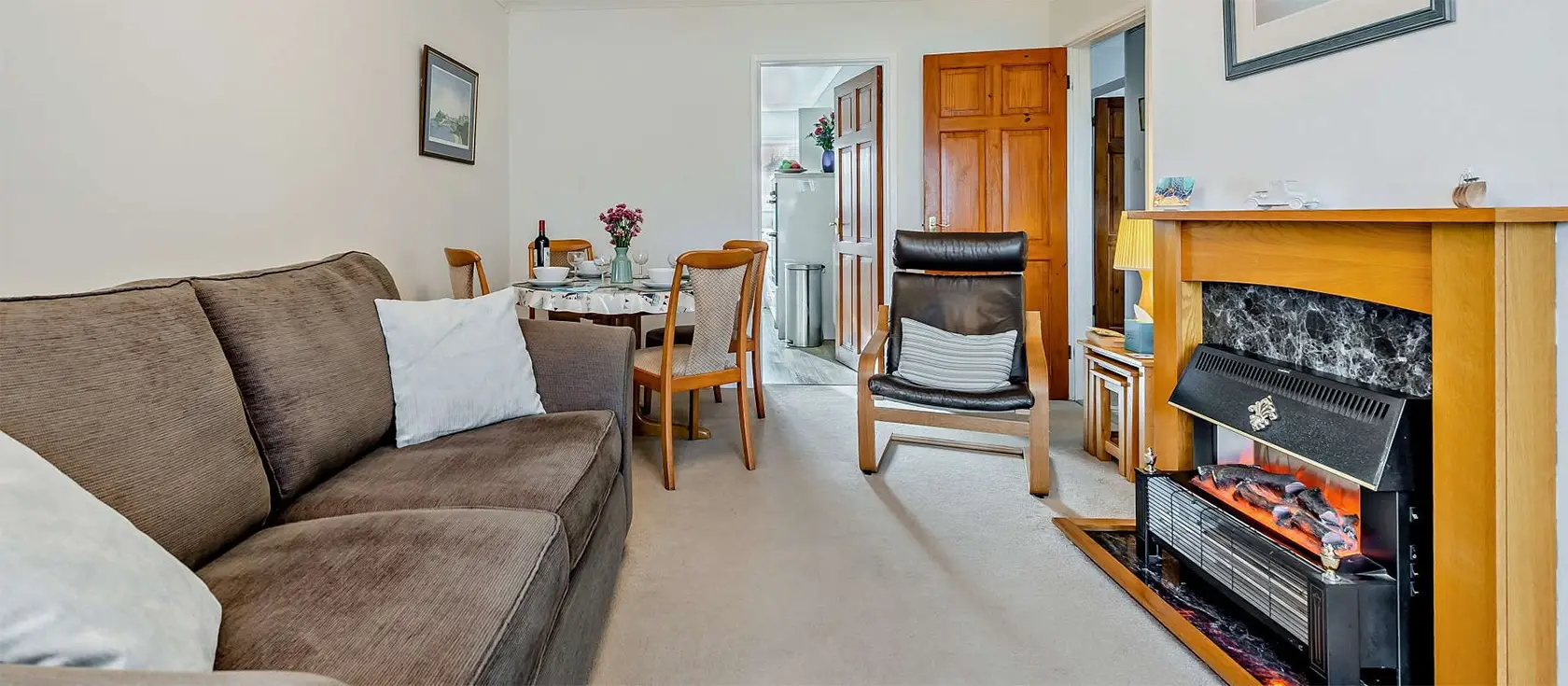 Awel Deg, Jameston is a cosy 2-bedroom cottage perfect for families in Pembrokeshire, nestled in a tranquil village setting near the Coast Path, offering easy access to beaches for swimming, fishing, and walking opportunities amidst the countryside.
