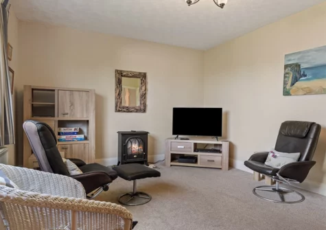 The living room at Ballyroan, East Williamston