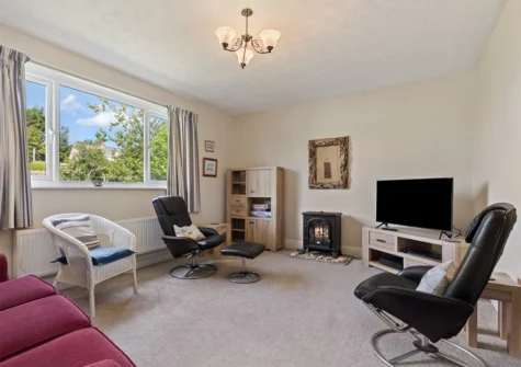 The living room at Ballyroan, East Williamston