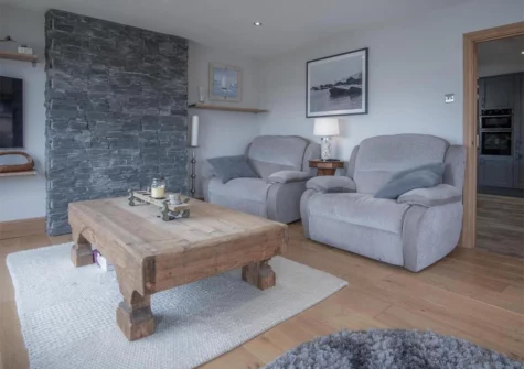 The living room at Bayview House, Saundersfoot