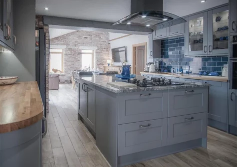 The kitchen at Bayview House, Saundersfoot