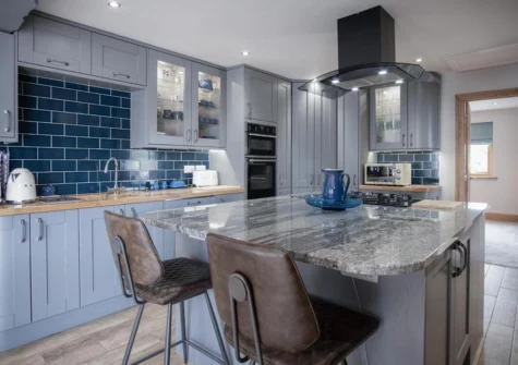 The kitchen at Bayview House, Saundersfoot