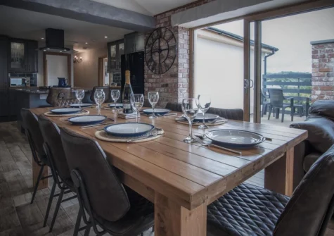 The dining area at Bayview House, Saundersfoot