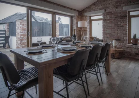 The dining area at Bayview House, Saundersfoot