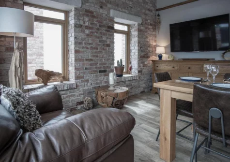 The dining area at Bayview House, Saundersfoot