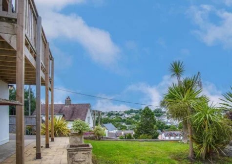 The garden at Bayview House, Saundersfoot
